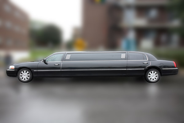 black limousine